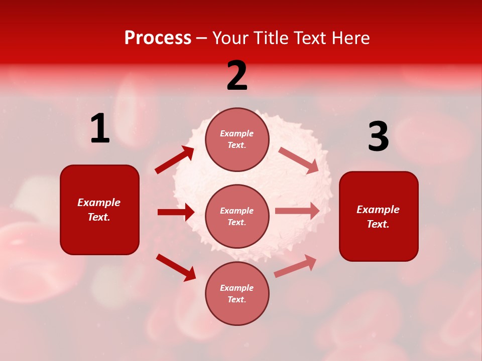 Isolated Vessel Artery PowerPoint Template