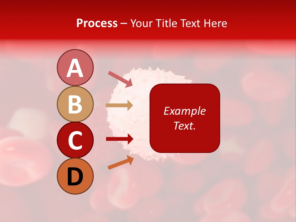 Isolated Vessel Artery PowerPoint Template