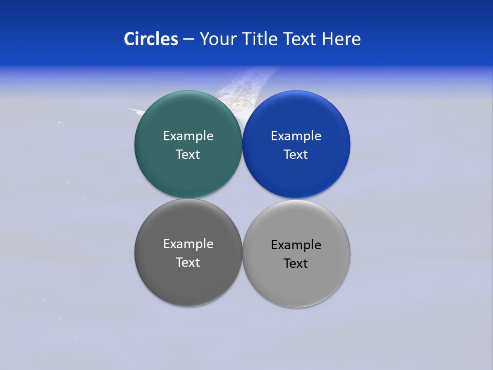 A Seagull Flying Over A Body Of Water PowerPoint Template