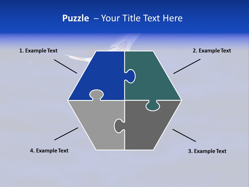 A Seagull Flying Over A Body Of Water PowerPoint Template