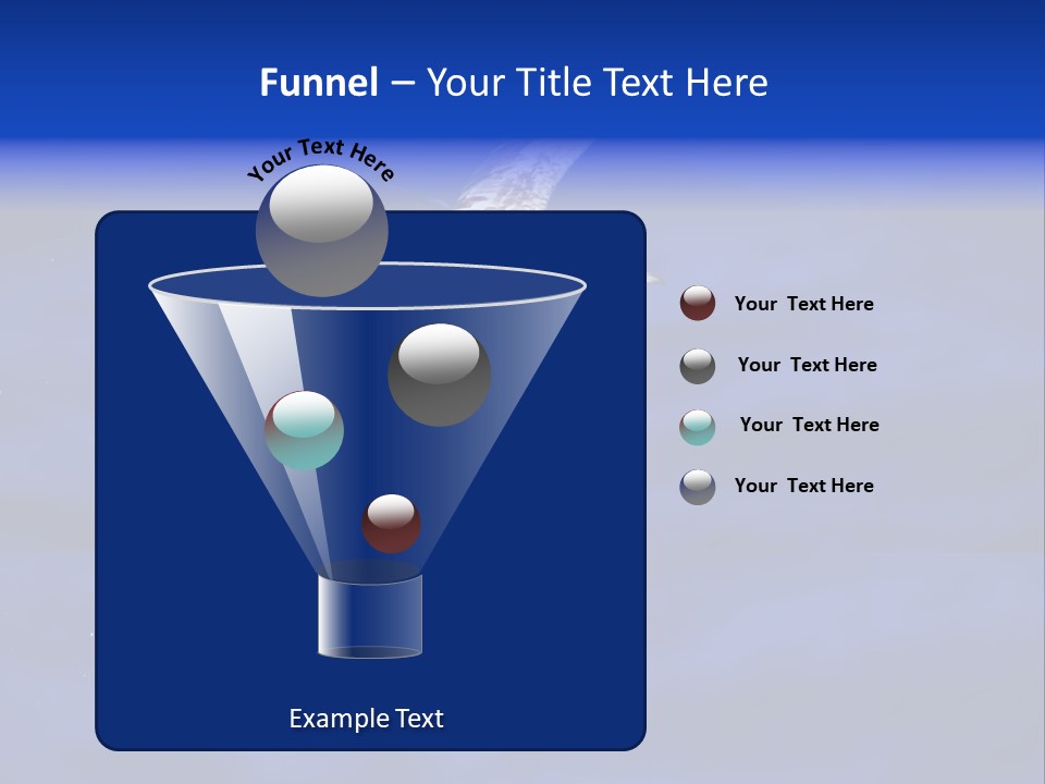A Seagull Flying Over A Body Of Water PowerPoint Template