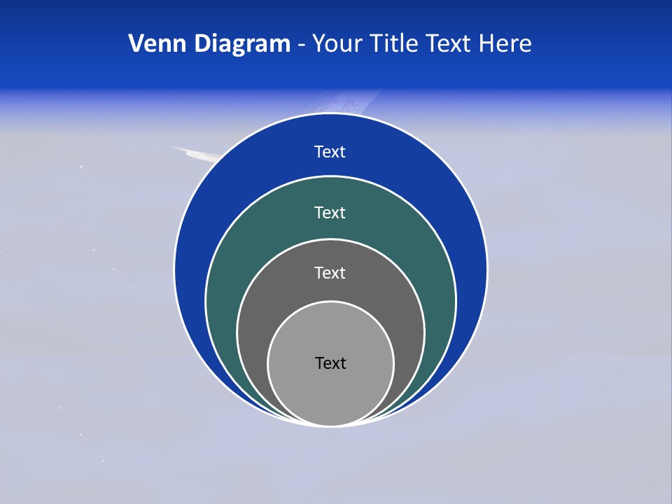 A Seagull Flying Over A Body Of Water PowerPoint Template