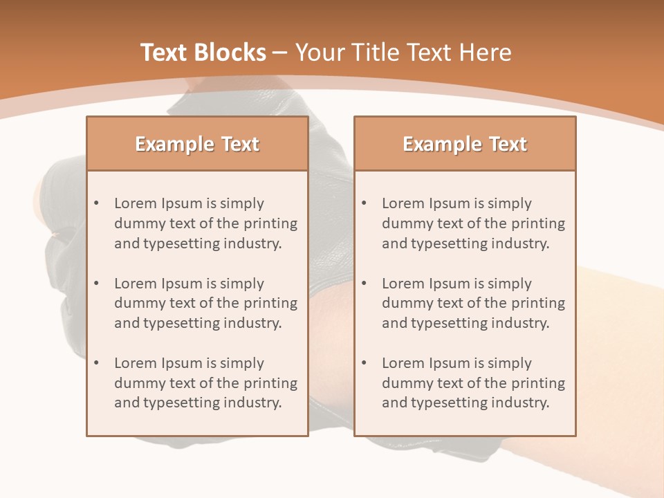 Material Object Protection PowerPoint Template