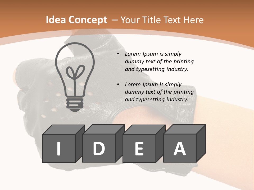Material Object Protection PowerPoint Template