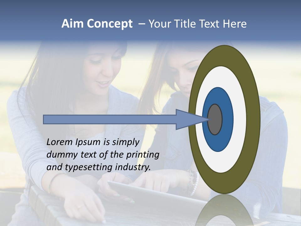 Vintage Front Grunge PowerPoint Template