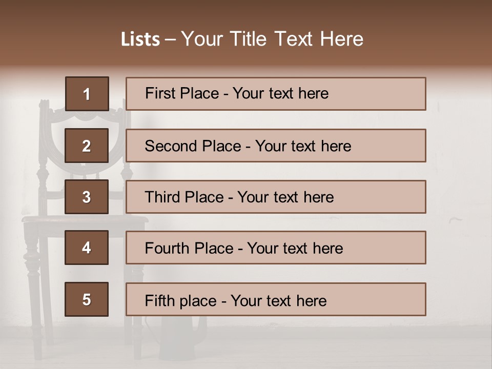 Vintage Front Grunge PowerPoint Template