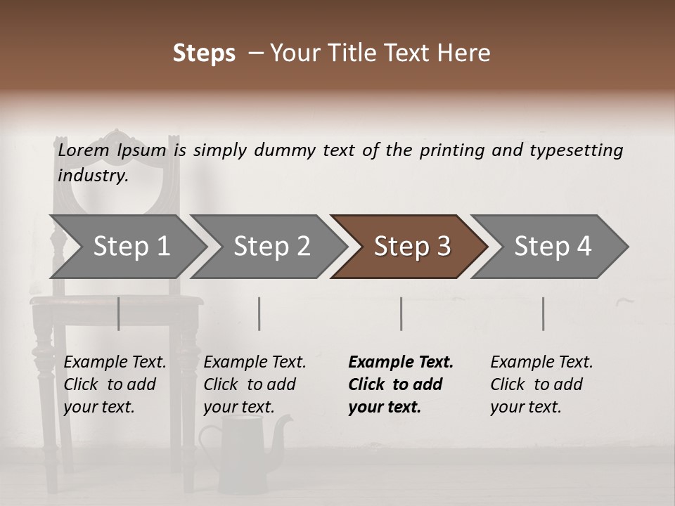 Vintage Front Grunge PowerPoint Template
