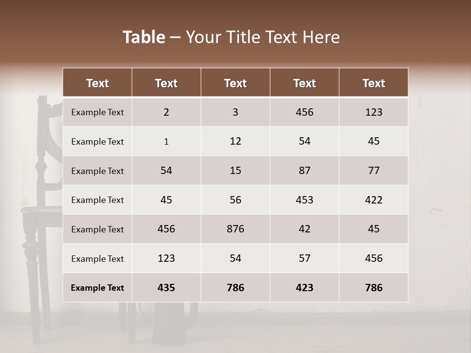 Vintage Front Grunge PowerPoint Template