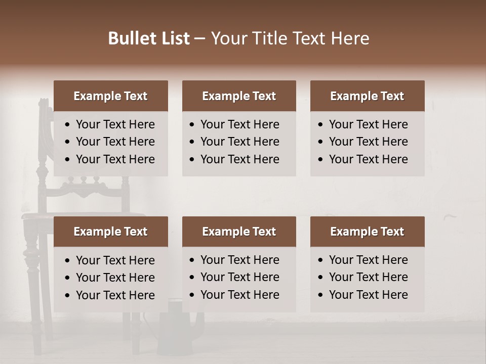 Vintage Front Grunge PowerPoint Template