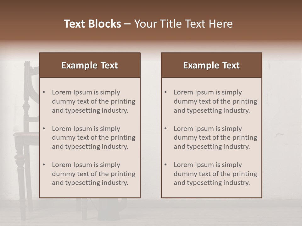 Vintage Front Grunge PowerPoint Template