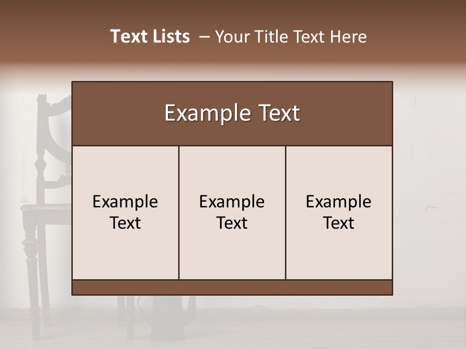 Vintage Front Grunge PowerPoint Template