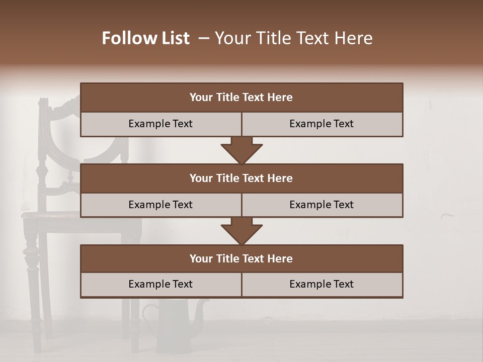 Vintage Front Grunge PowerPoint Template