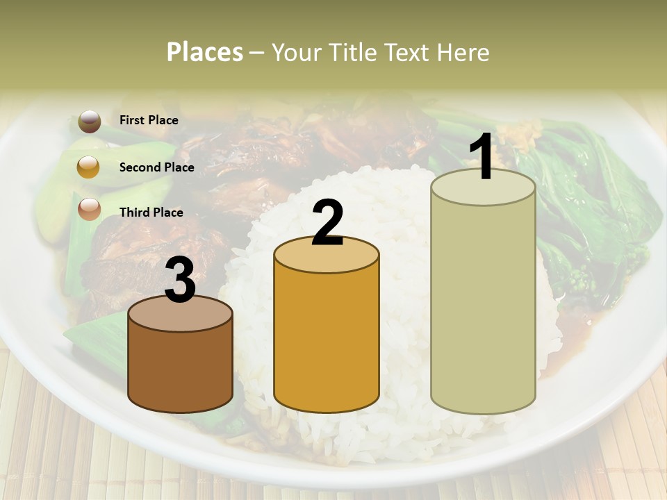 Traditional White Closeup PowerPoint Template