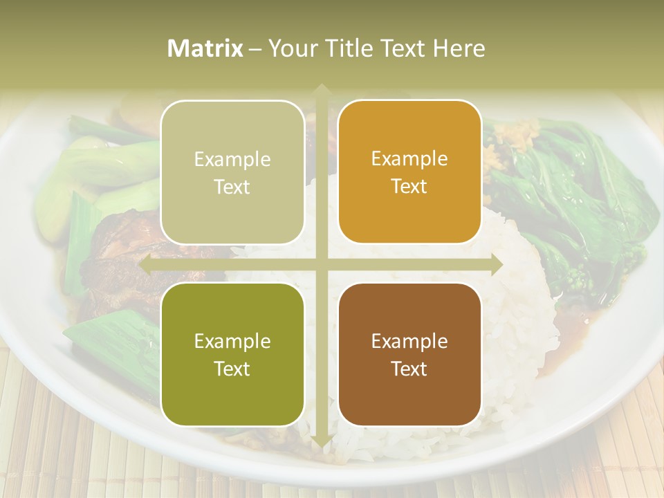 Traditional White Closeup PowerPoint Template