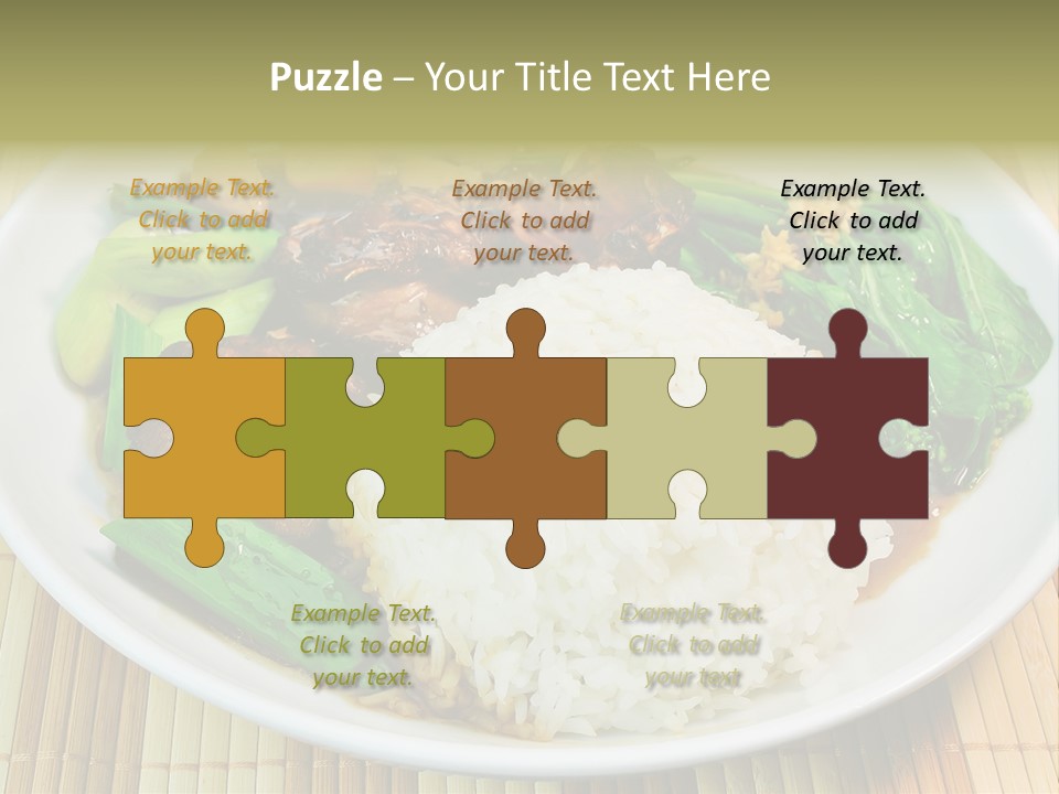 Traditional White Closeup PowerPoint Template