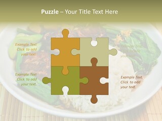 Traditional White Closeup PowerPoint Template