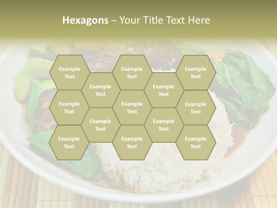 Traditional White Closeup PowerPoint Template