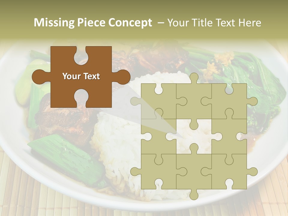 Traditional White Closeup PowerPoint Template