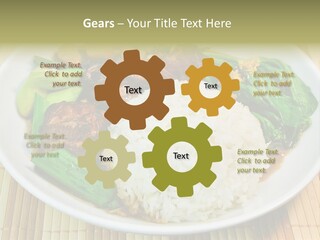 Traditional White Closeup PowerPoint Template