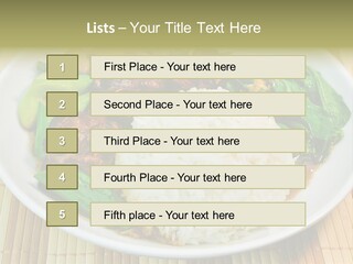 Traditional White Closeup PowerPoint Template