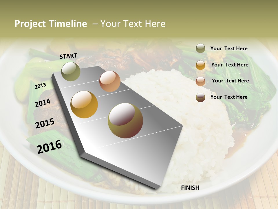 Traditional White Closeup PowerPoint Template