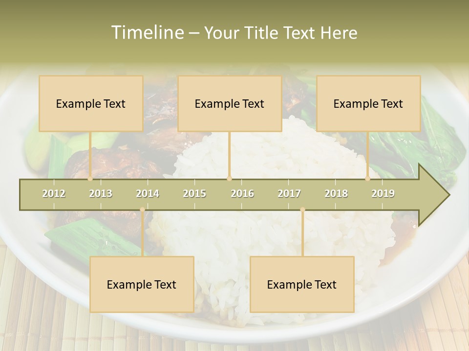 Traditional White Closeup PowerPoint Template