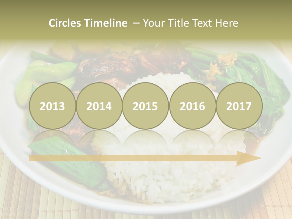 Traditional White Closeup PowerPoint Template