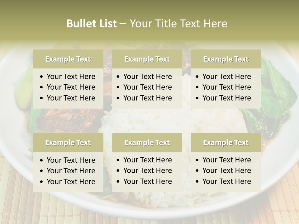 Traditional White Closeup PowerPoint Template