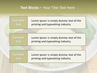 Traditional White Closeup PowerPoint Template