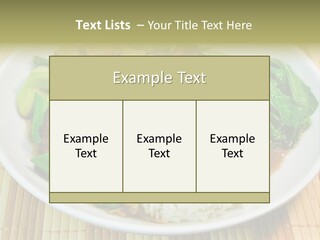 Traditional White Closeup PowerPoint Template