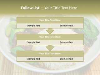 Traditional White Closeup PowerPoint Template