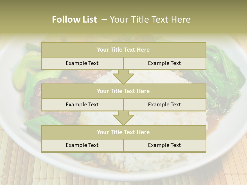 Traditional White Closeup PowerPoint Template