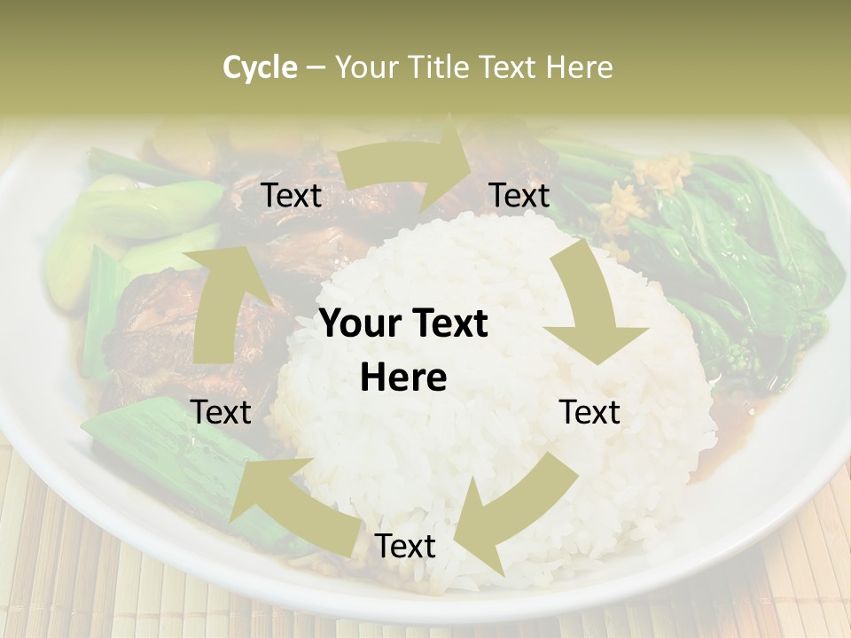 Traditional White Closeup PowerPoint Template