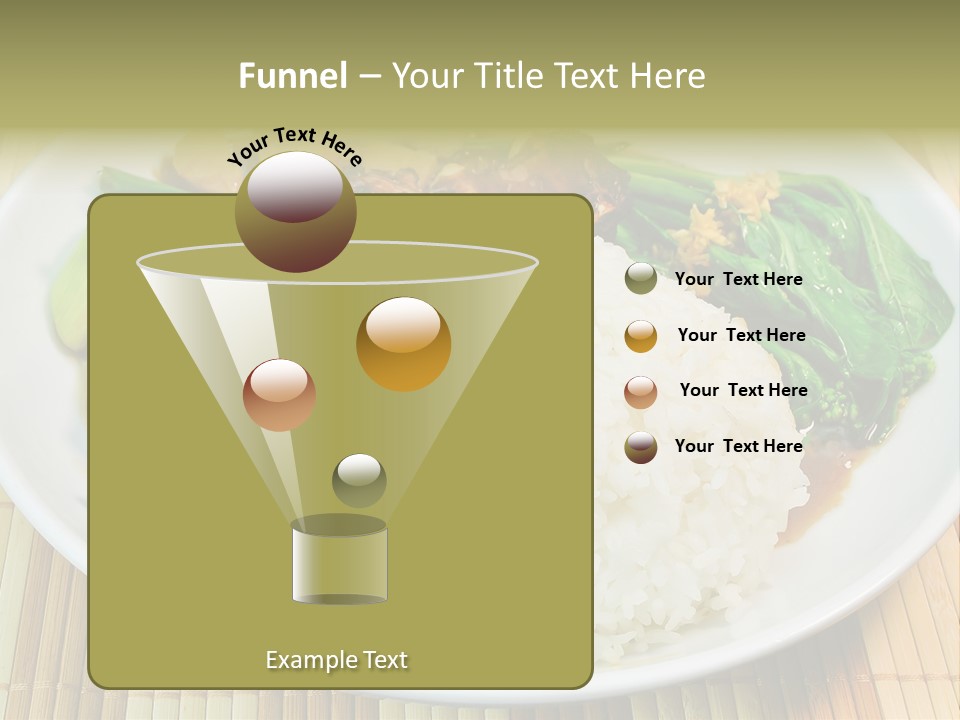 Traditional White Closeup PowerPoint Template