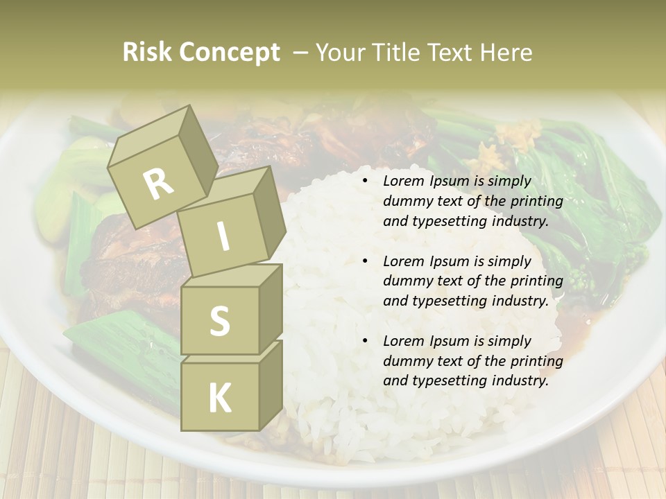 Traditional White Closeup PowerPoint Template