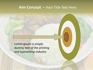 Traditional White Closeup PowerPoint Template