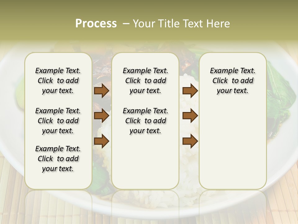 Traditional White Closeup PowerPoint Template