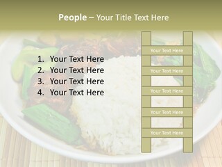 Traditional White Closeup PowerPoint Template