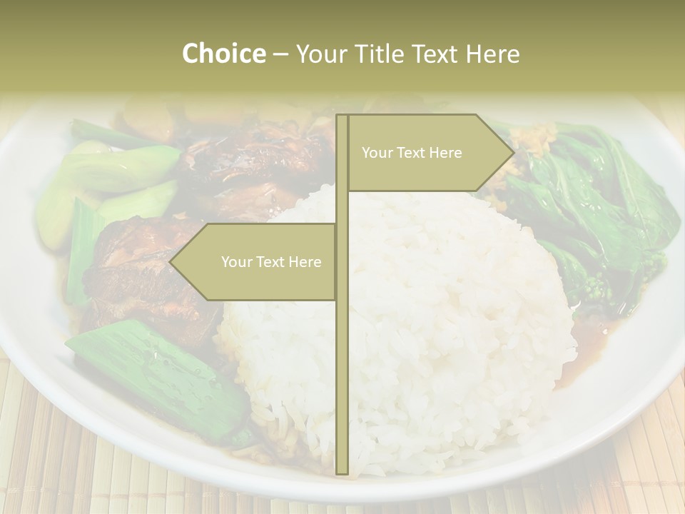 Traditional White Closeup PowerPoint Template