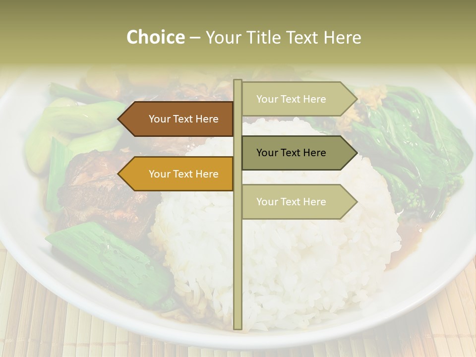 Traditional White Closeup PowerPoint Template