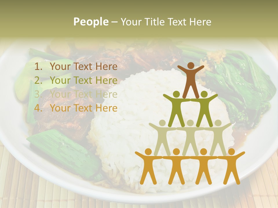 Traditional White Closeup PowerPoint Template