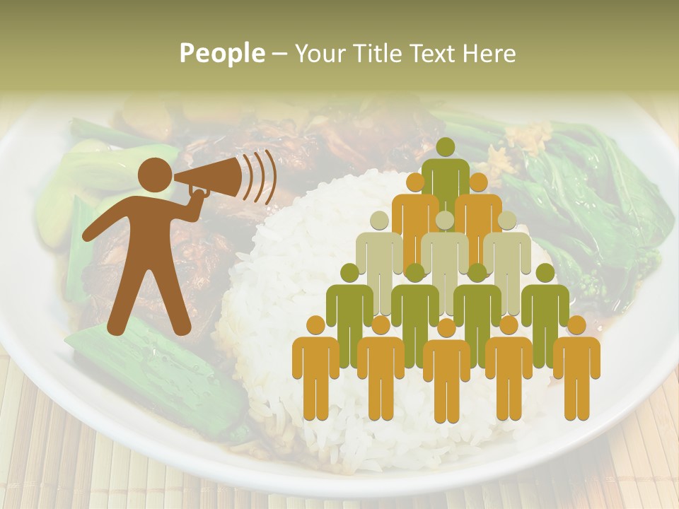 Traditional White Closeup PowerPoint Template