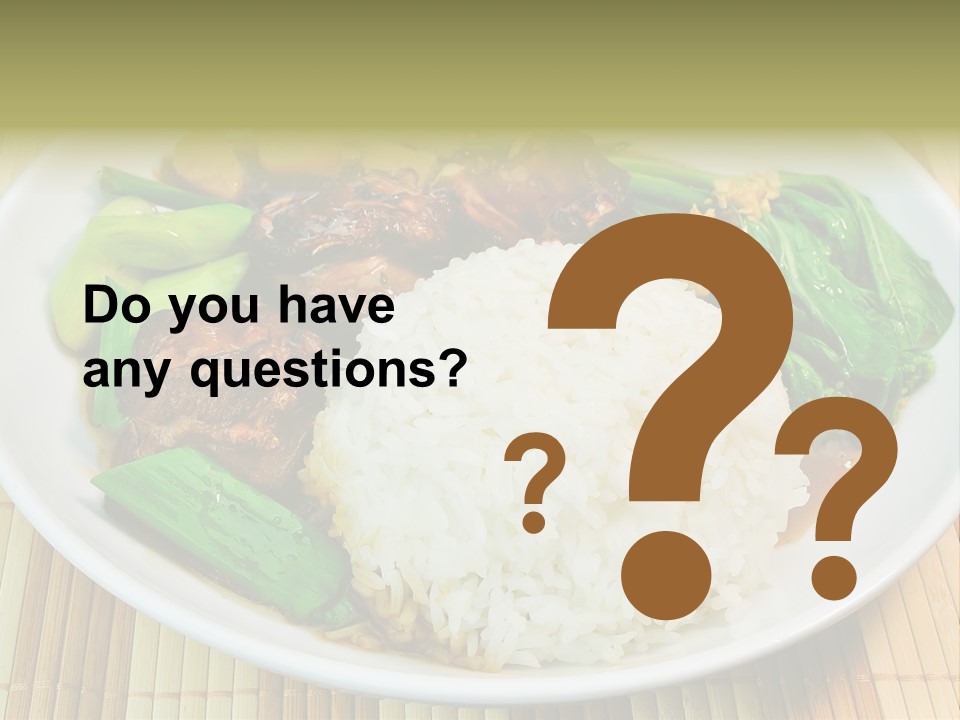 Traditional White Closeup PowerPoint Template