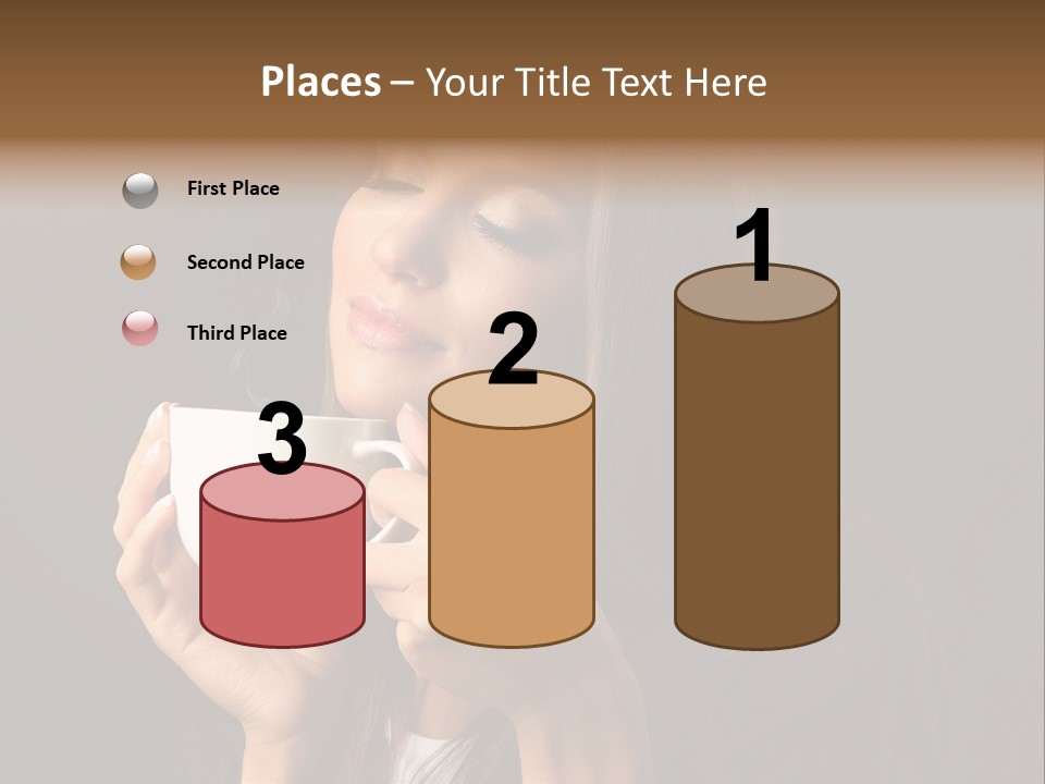 Coffee Tea Young PowerPoint Template