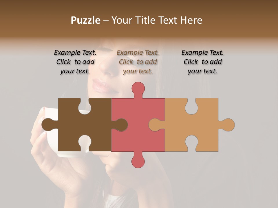 Coffee Tea Young PowerPoint Template