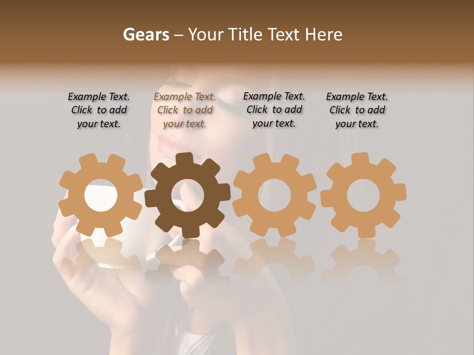 Coffee Tea Young PowerPoint Template