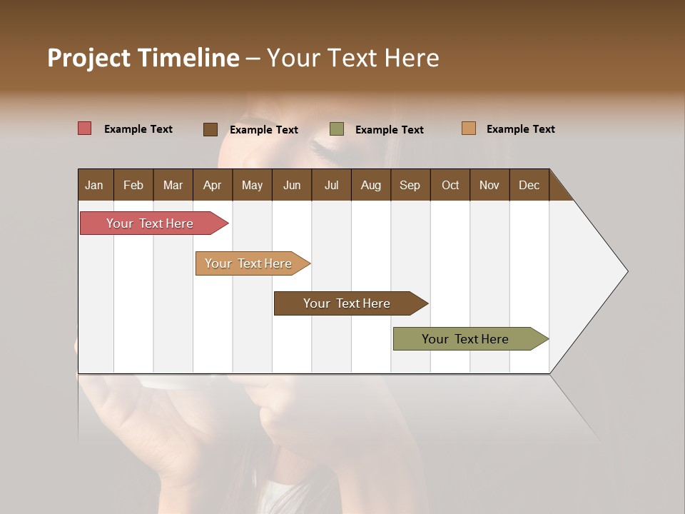 Coffee Tea Young PowerPoint Template