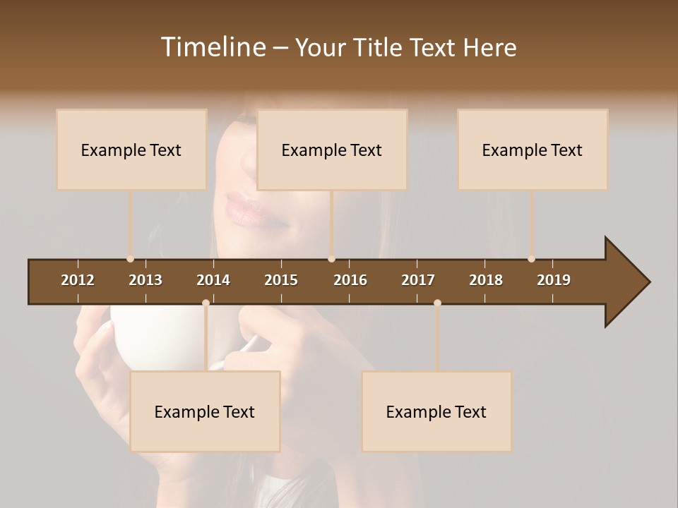 Coffee Tea Young PowerPoint Template