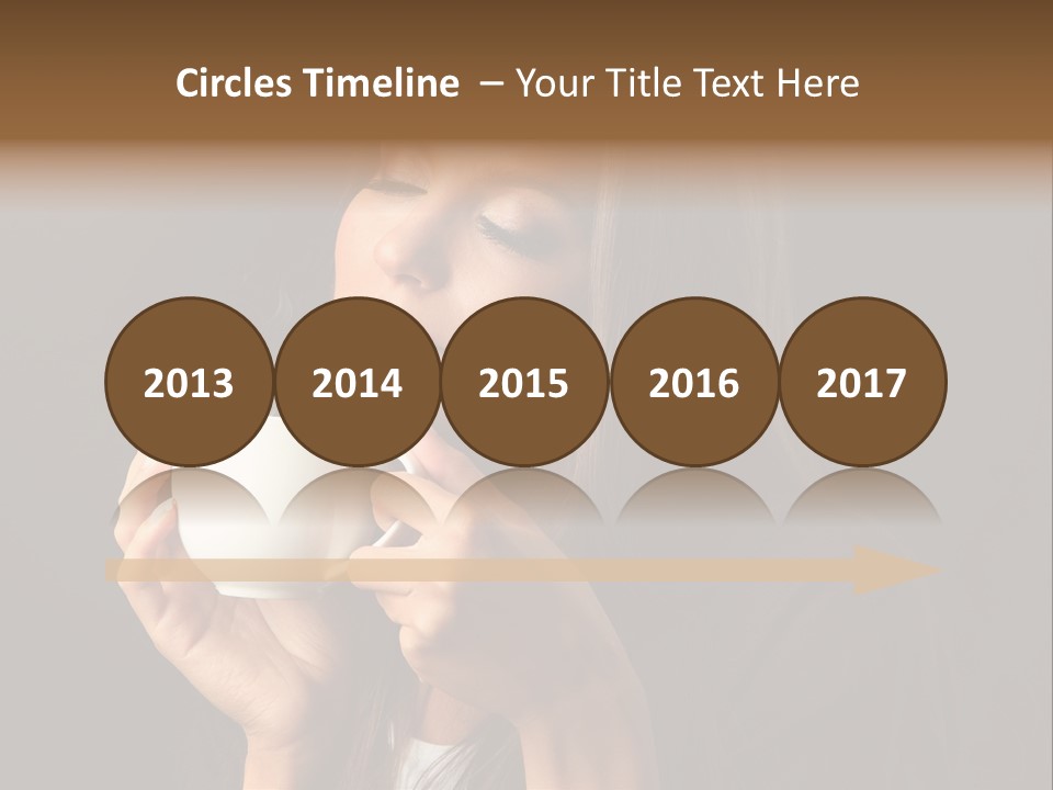 Coffee Tea Young PowerPoint Template