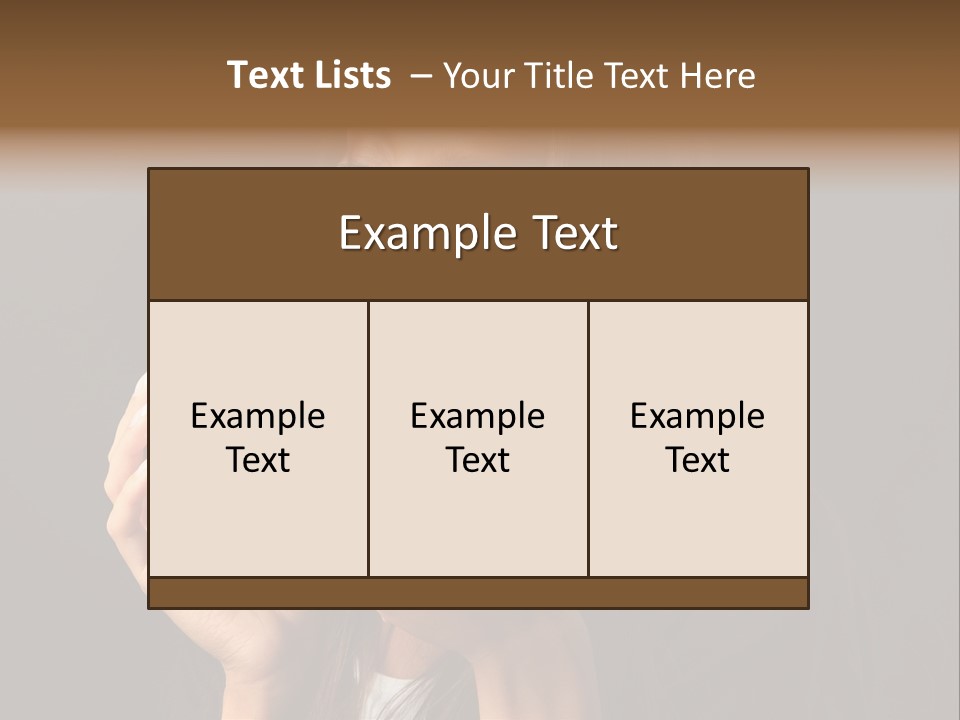 Coffee Tea Young PowerPoint Template